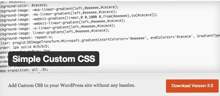 customcss