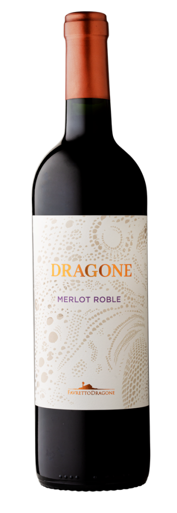 Botella Dragone Merlot Roble - Favretto Dragone